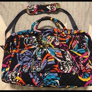 Butterfly flutter Vera Bradley weekender
